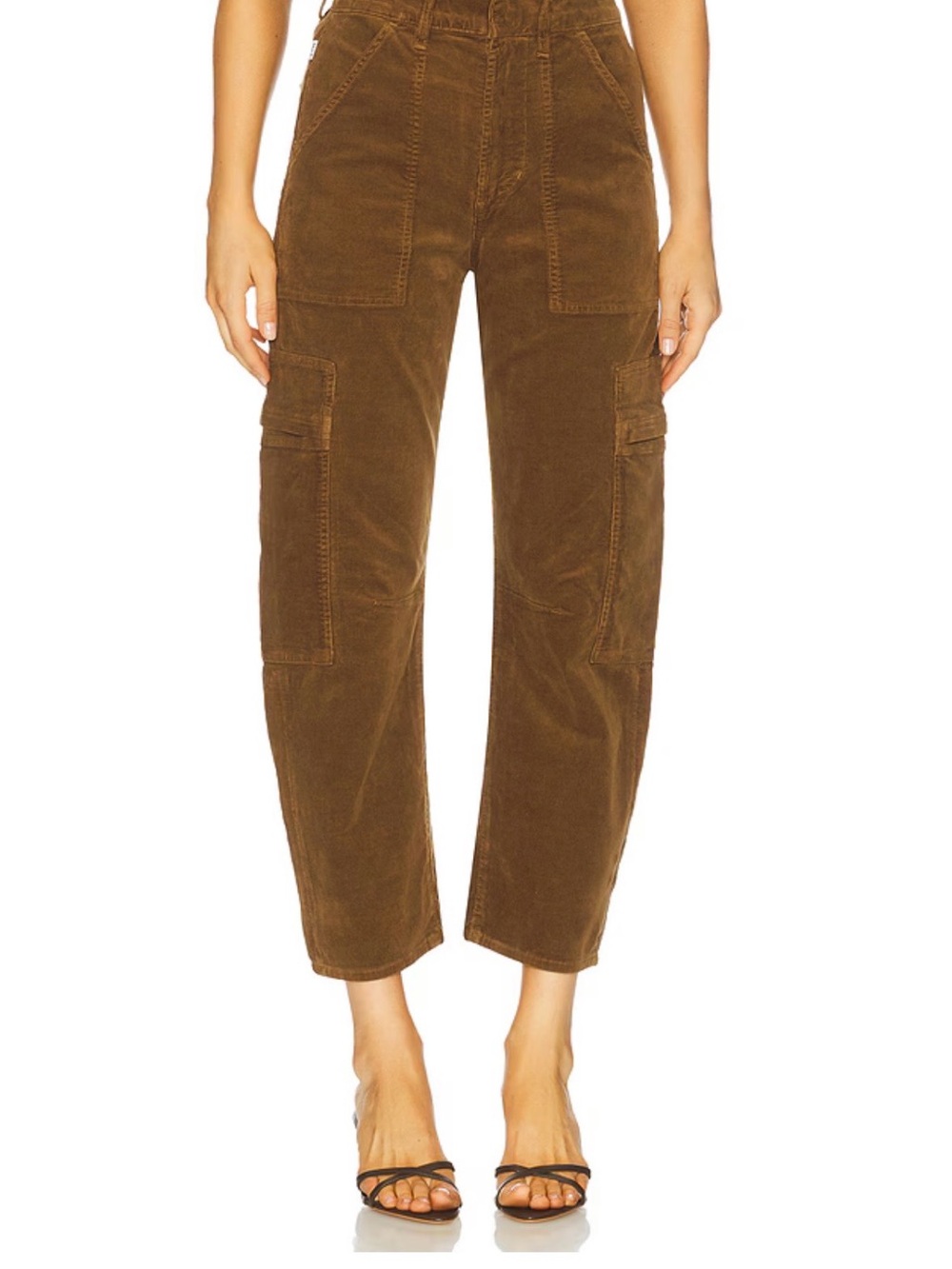 Citizens of Humanity Marcel Utility Barrel Pant in Color Manuka